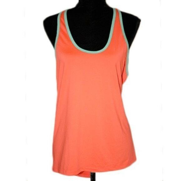 Pink Lotus Color Pop Back Keyhole Tank Top Size XL - Picture 3 of 6